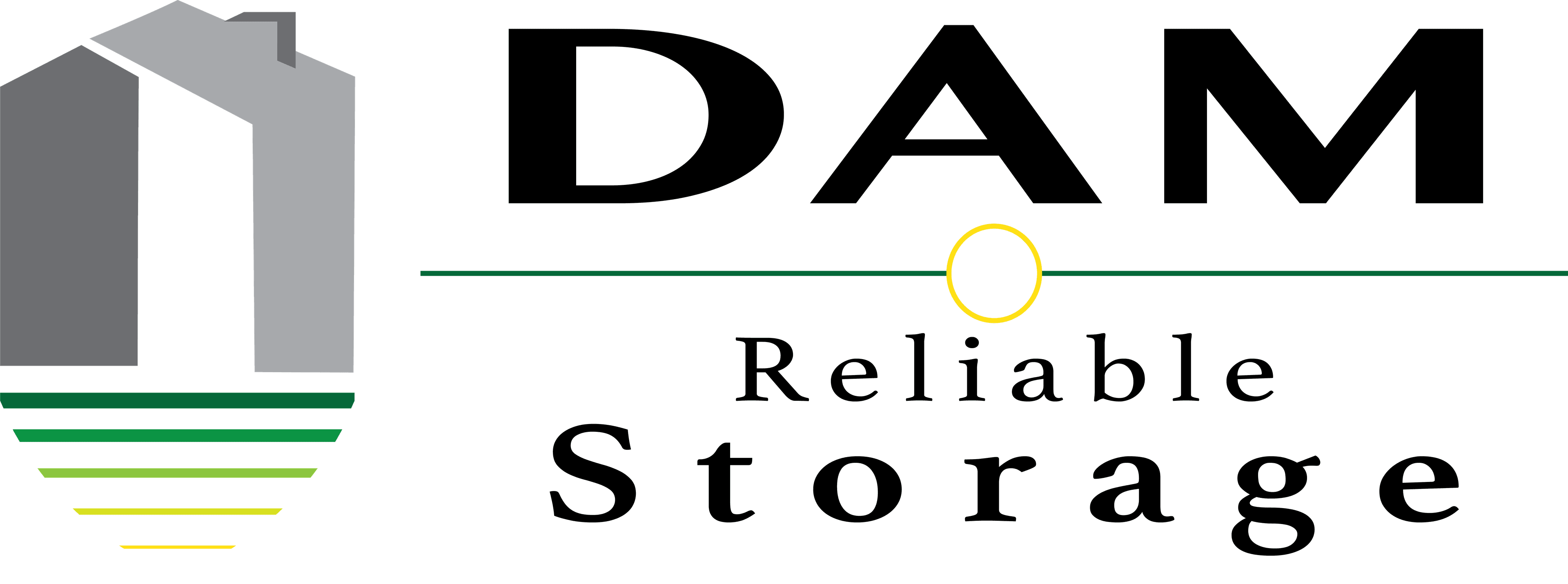 DAM Reliable Storage and Sales logo